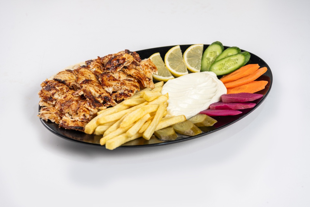 صحن شاورما صغير